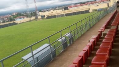La irreconocible imagen del feudo del estadio La paz “su césped luce mejor ahora que el del estadio de Malabo”