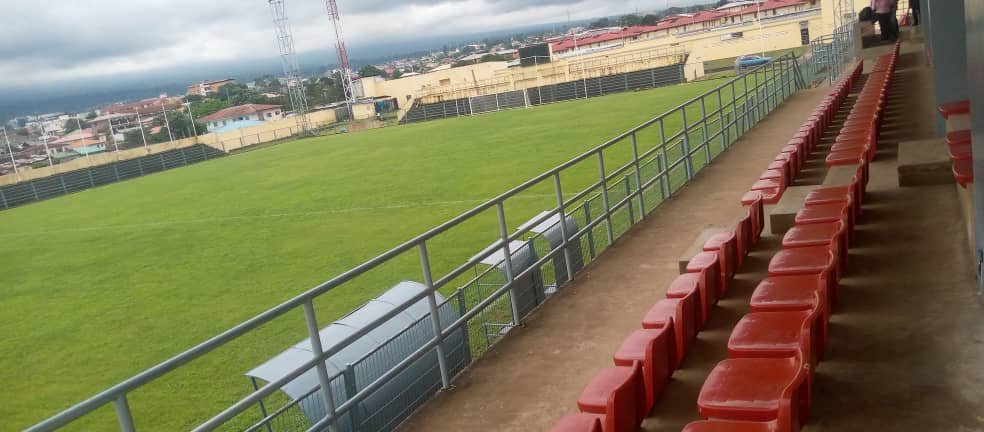 La irreconocible imagen del feudo del estadio La paz “su césped luce mejor ahora que el del estadio de Malabo”