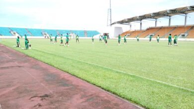 El Nzalang Nacional completa su primer y único entrenamiento antes medirse a Namibia este miércoles
